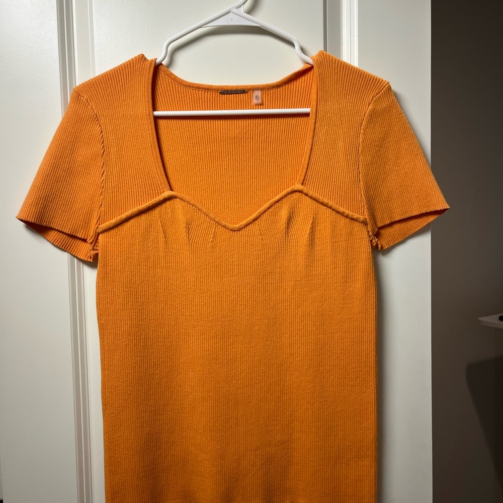 Orange Women's Top